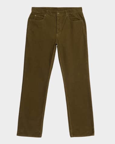 Saint Laurent Men's Vintage Corduroy Straight-Leg Jeans