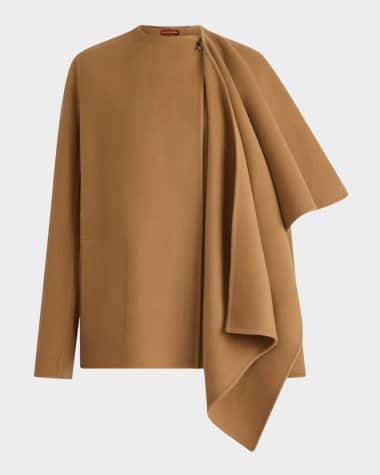 Altuzarra Dak Wool Cape Coat