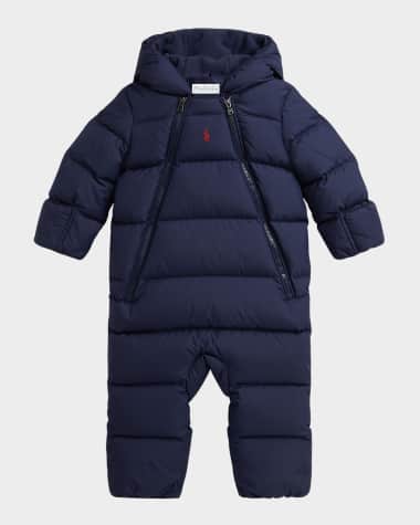 Ralph Lauren Childrenswear Boy's Recycled Polyester Ripstop Bunting, Size 3M-9M
