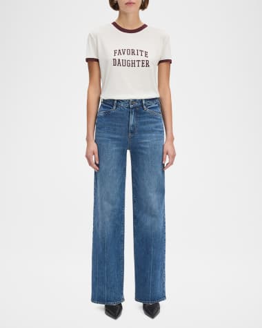 V-Neck Hardware One-Piece Swimsuit