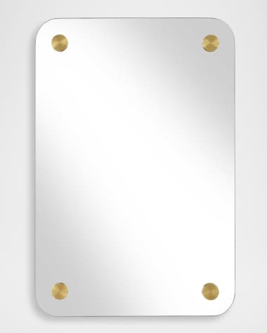 The Uttermost Co Hamrick 36" Frameless Wall Mirror