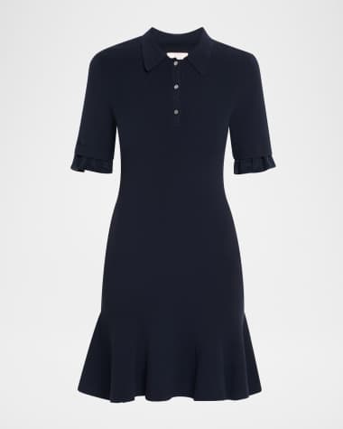 Cinq a Sept Keaton Short-Sleeve Polo Dress