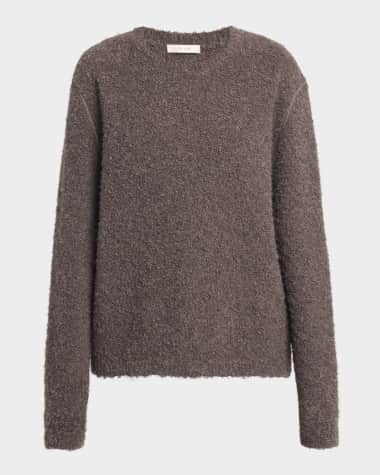 THE ROW Leorina Cashmere Boucle Knit Sweater