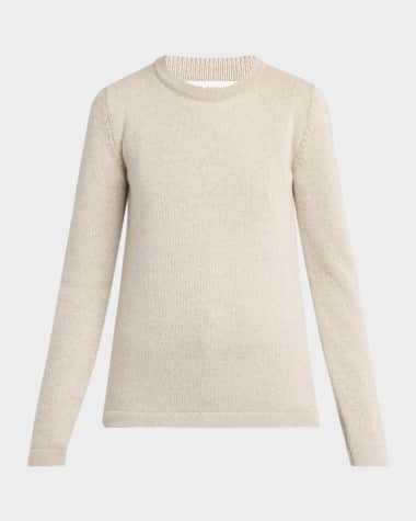 THE ROW Lyse Cashmere Crewneck Sweater