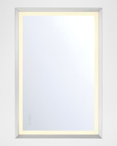 Eurofase Artell 36" LED Lighted Mirror, Silver