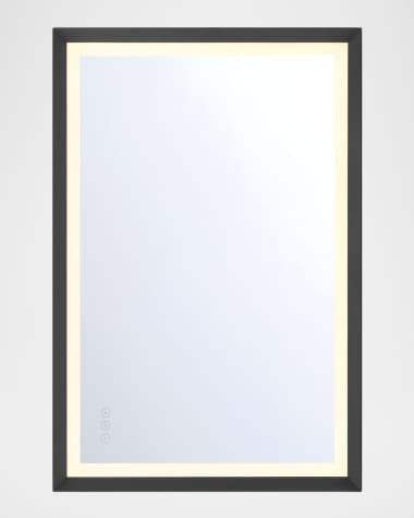 Eurofase Artell 36" LED Lighted Mirror, Black