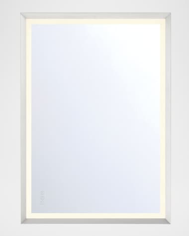 Eurofase Artell 42" LED Lighted Mirror, Silver