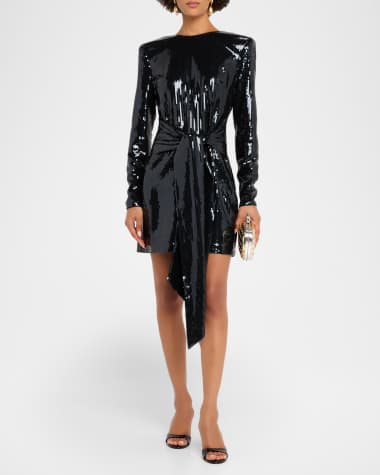V-Neck Hardware One-Piece Swimsuit