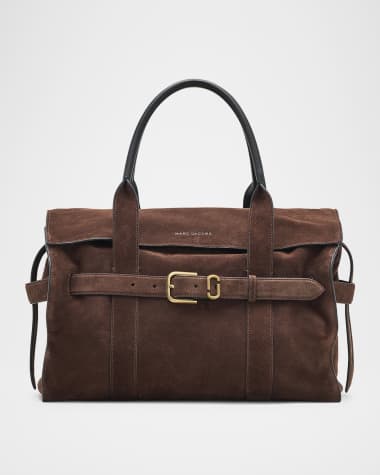 Marc Jacobs The Dakota Belted Suede Tote Bag