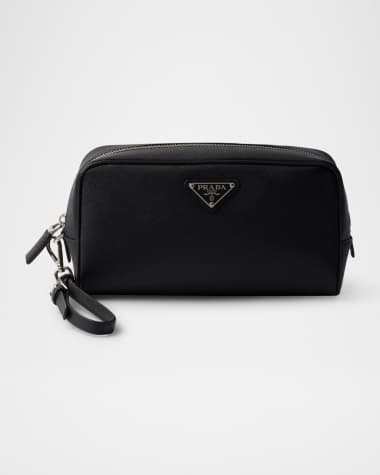 Prada Saffiano Wristlet Pouch