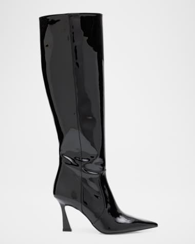 Stuart Weitzman Vinnie Leather Knee-High Boots