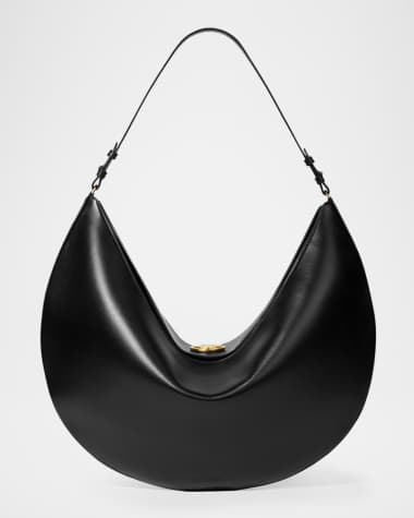 Jacquemus Le Calisson Rond Leather Shoulder Bag