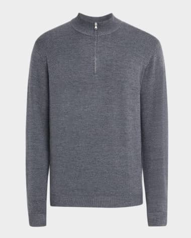 Gray Men's Designer Sweaters | Neiman Marcus