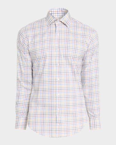 Peter Millar Men's Jackson Crown Lite Cotton Sport Shirt