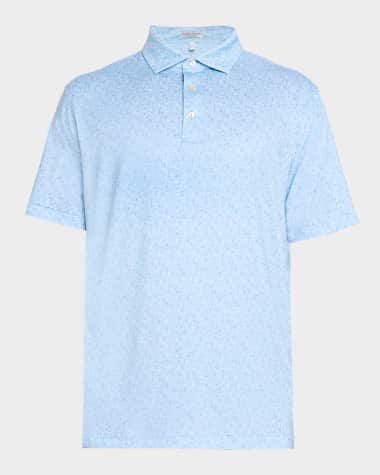 Peter Millar Men's Day Of The Dead Performance Jersey Polo