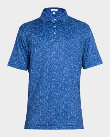Peter Millar Men's Outlaw Performance Jersey Polo