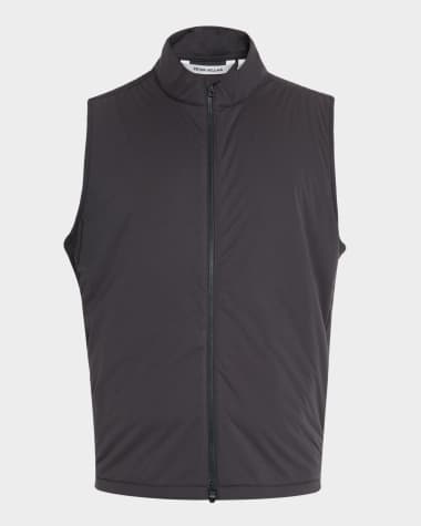 Peter Millar Men's Fuse Water-Resistant Hybrid Vest