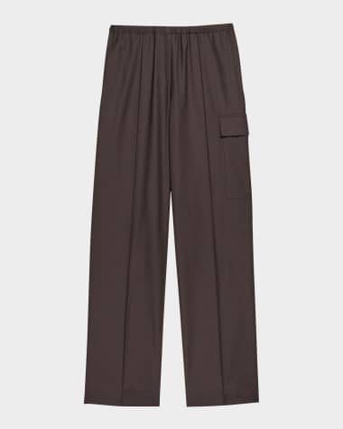 Helmut Lang Relaxed Pull-On Cargo Trousers