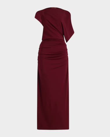 Altuzarra Brina Draped Maxi Dress