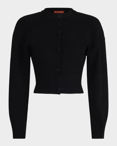 Altuzarra Phinny Rib Crop Cardigan
