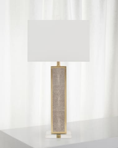 Couture Lamps Blair 32" Faux Shagreen Table Lamp