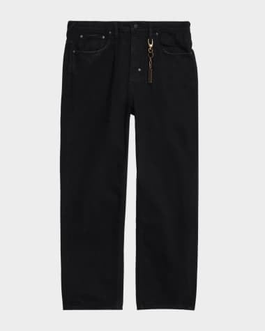 PRPS Mens Yonaguna Relaxed-Fit Jeans with Keychain
