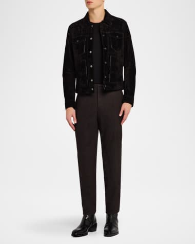 V-Neck Hardware One-Piece Swimsuit