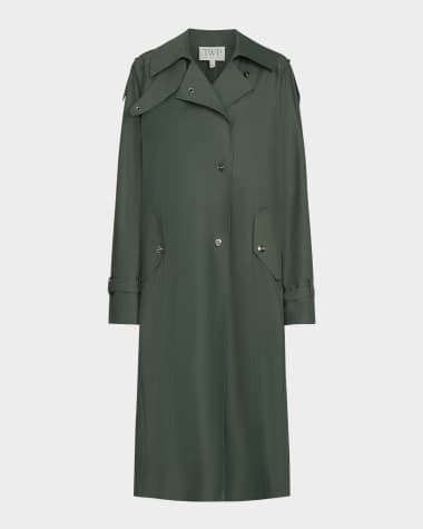 TWP Bogie Long Trench Coat