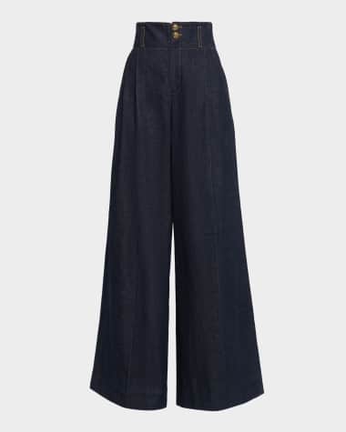 Zimmermann Hypnotic Tailored Denim Pants