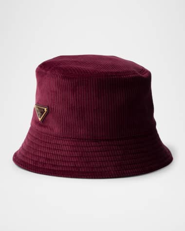 Prada Corduroy Bucket Hat