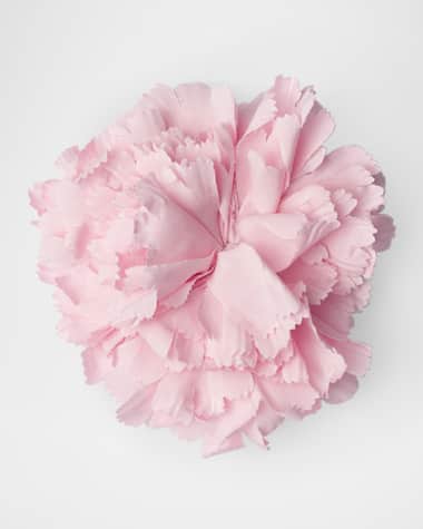 Prada Poplin Flower Brooch