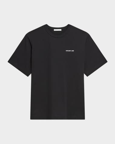 Helmut Lang Men's Plastic Logo T Shirt