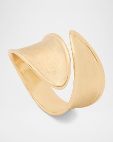Marco Bicego 18K Yellow Gold Lunaria Twist Wrap Ring