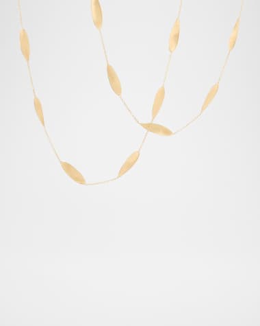 Marco Bicego 18K Yellow Gold Lunaria Twist Long Necklace