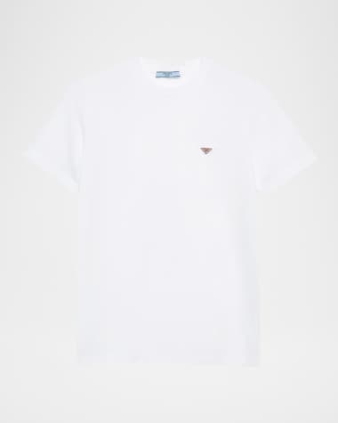 Prada Short-Sleeve Jersey T-Shirt
