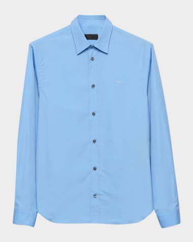 Prada Men's Cotton Button-Down Shirt