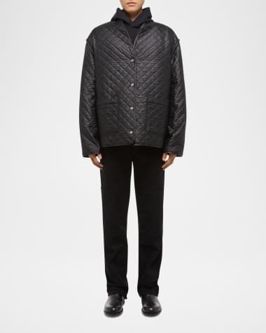 V-Neck Hardware One-Piece Swimsuit