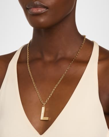 V-Neck Hardware One-Piece Swimsuit