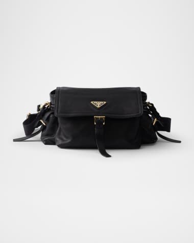 Prada Explore Medium Nappa Leather Shoulder Bag