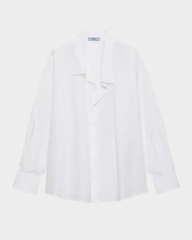 Prada Poplin Button-Down Shirt