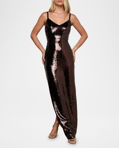 V-Neck Hardware One-Piece Swimsuit