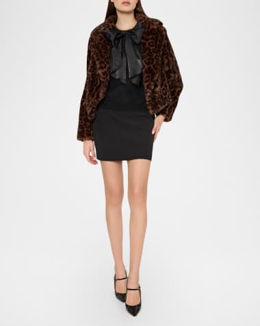 V-Neck Hardware One-Piece Swimsuit