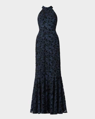 princess polly baby blue dress Black Velvet Dresses main image 0