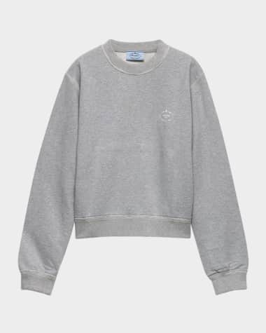 Prada Cotton Crewneck Sweatshirt