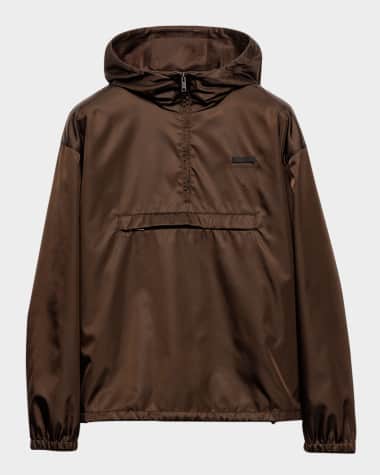 Prada Men's Re-Nylon Anorak Jacket