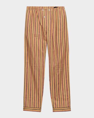 Prada Men's Striped Cotton Pants