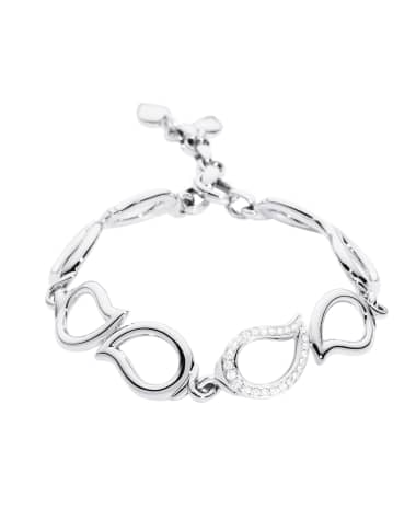 Tamara Comolli Signature 18K White Gold Diamond Bracelet