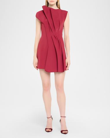 V-Neck Hardware One-Piece Swimsuit