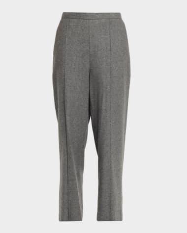 Gray Designer Pants for Women | Neiman Marcus