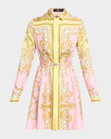 white christmas dresses Versace Jeans Couture Multicolor Casual Garland Dress main image 1